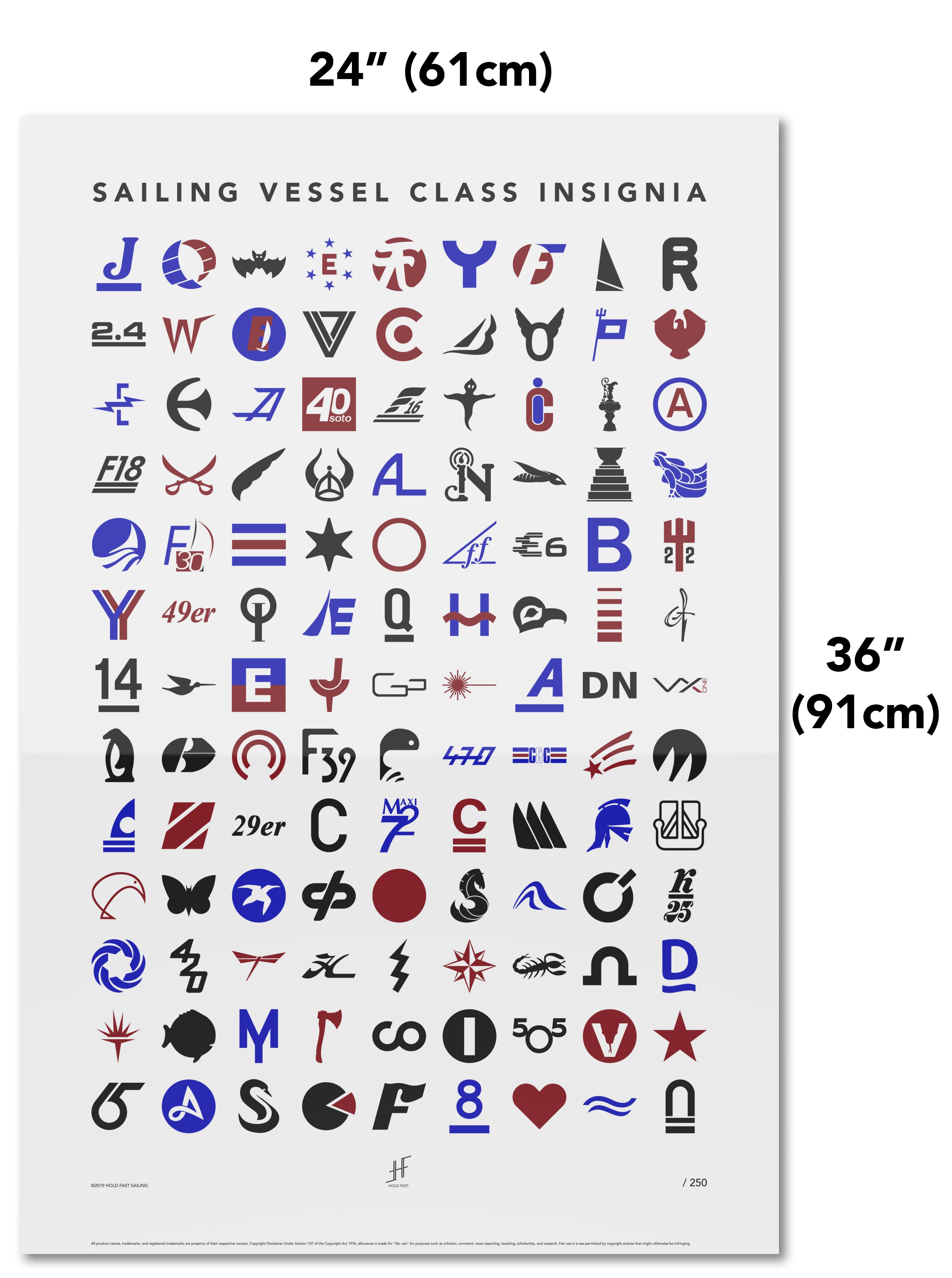 Sailing Vessel Class Insignia, Colour, Limited Edition